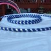 Adult 1 lb. Hula Hoops Blue Light Weight Fitness Dance Workout Exercise - Perfect for Hoop Dance and Off-Body moves Advanced Hoopers Weight Large 40 inches round. Get Your Middle Little! - Image 4