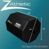 Z Athletic Octagon Mat for Gymnastics, Tumbling, Cheerleading - Image 2