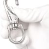 SHONAN Stainless Steel Swivel Eye Snap Hook- 4-Pack 3.5 Inch Flag Pole Clips, Scuba Diving Clips Spring Hooks for Dog leashes, Keychains, Boat Anchor Ropes, Bird Feeders, Pet Chains - Image 4