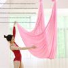 DaBoJinGo Aerial Yoga Swing Set Yoga Hammock Kit Extension Straps Sling Flying Yoga Inversion Tool,Antigravity Flying Extension Straps 5 * 2.8m - Image 2