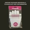 3 Pairs White Cotton Gloves for Dry Hand Cotton Cloth Eczema Nighttime Moisturizing Gloves (Small, 6 Gloves) - Image 4