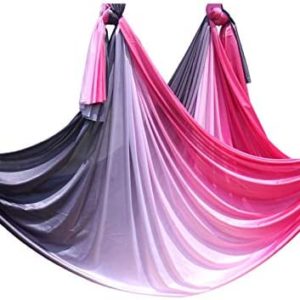 HONGYIFEI2021 Yoga Hammock Fitness 6m Yoga Hammock Fabric Yoga Accessories Aerial Swing Hanger Traction Device Fitness Aerial Yoga Hammock (Color : F)