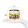 AllDay Locks Braid Gel | Extreme Hold, Smooths & Tames Frizz | No Flaking or Drying | High Shine, Long Lasting for Braids, Locks, Twists, Cornrows | 5 oz - Image 4