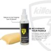 Killerspin Ping Pong Paddle Rubber Cleaner| Table Tennis Racket Cleaning Spray Kit| Ping Pong Bat & Blade Equipment Care| Accessories Maintenance & Protection| 125ml Spray Bottle with 2-Sided Sponge - Image 2