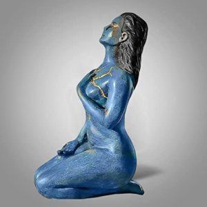 Figurines Yoga Zen Decor –Self Love Statue, Yoga Statues for Home Decor, Yoga Statues and Sculptures Meditation Decor for Shelves,Zen Decor Yoga Statue Shelf Decor, Gifts for Friends