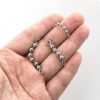 Dr.Fish 20 Pack Fishing Bead Chain Swivels Stainless Steel Catfish Swivels Catfish Tackle Catfish Rig Fishing Tackle Fishing Gear Freshwater Saltwater - Image 5