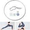 Bazargame 90cm Lyra Hoop,Aerial Hoist Equipment Aerial Hoop Lifting Ring Yoga Ring Dancing Circus Hoop for Home Gym,Tested to Carry a Maximum Load of 350kg/770lbs - Image 8