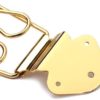 Alnicov 6 String Archtop Guitar Trapeze Tailpiece with Wired Frame Hollow Semi Hollow Electric Guitar Gold - Image 5