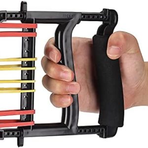 YPCBYNBS Hand Exerciser,Finger Exerciser and Hand Strengthener for Hands,Finger,Wrist,Forearms and Thumbs Therapy,Black