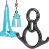 SOONALL 30KN Figure 8 Descender, Aluminum Alloy Brakedown Protector with Large Bent-Ear, Aerial Silks Beginner Kit, Acrobatic Flying Dance Aerial Yoga Hammock Swing - Image 7