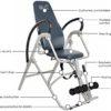 Stamina Inline Inversion Chair - Back Stretcher Inversion Table for Spine Decompression, Pain Relief - Easy to Get On and Off - Inversion Tables for Back Pain Strength Training Inversion Equipment - Image 2