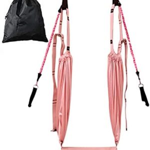 HTJMXD Aerial Yoga Rope Stretch, The Handstand Training Device, The Leg Splits Practic Elastic Stretch Bar and Bends Down to Stretch, for Yoga Practitioner Ballet Dancer Gymnastics Relieve