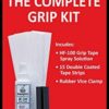 Brampton TECHNOLOGY, LTD. Complete Grip Kit for Golf Club Regripping – Includes 15 Tape Strips, Rubber Vice Clamp, and 4oz Solvent w/ Sprayer - Image 2