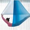 ZCXBHD 5 Meter Premium Yoga Aerial Silks Equipment Aerial Yoga Hammock Safe Deluxe Aerial Kit Antigravity Yoga Swing (Color : Green) - Image 5