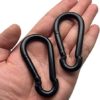 3.15 inch Carabiner Clip Spring Snap Hook, Quick Link Buckle Clip, for Outdoor Camping Hiking Hammock Swing 5 Pcs. - Image 5