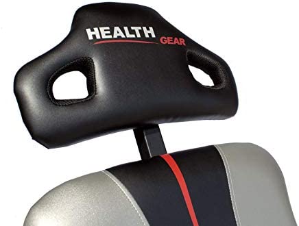 Health Gear HGI 4.0 Patent Pending Deluxe Heat & Vibration Massage Inversion Table, Grey - Image 3