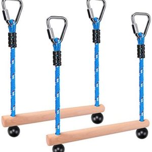 BeneLabel 2 Ninja Monkey Bars Obstacle, Obstacle Course Bars, Outdoor Play Set, Obstacle Course for Training Equipment, Great for Kids and Youth, 250LB Capacity