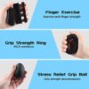 8 Pack Hand Grip Strengthener Kit with Counter,Hesento Grip Strength Trainer,Adjustable Hand Gripper Forearm Strengthener,Hand Strengthener,Finger Stretcher,Grip Ring & Stress Relief Ball for Athletes - Image 4