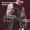 Grip Strength Adjustable Counting Gripper Hand Training Arm Strength Portable Fitness Equipment - Image 2