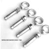 Yoga Wall Hanging Rope Sling Wall Mount Kit, Included White Cotton RopeX4, Stainless Steel Lifting Eyebolts, Linen Cylinder CoverX4, Inversion Exercises - Image 4