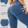 HIGORUN Women Seamless Leggings Smile Contour High Waist Workout Gym Yoga Pants - Image 4
