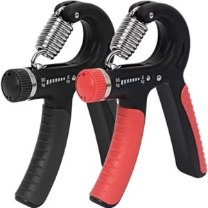 FYY Grip Strength Trainer, 2 Pack Hand Grip Strengthener with Adjustable Resistance 11-130 lbs Hand Exerciser for Forearm Strength Muscle Building and Injury Recover