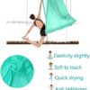 Aerial Yoga Hammock, Aerial Silks 5.5 Yards, Antigravity Yoga Inversion, Fabric Yoga Swing Set Include Daisy Chain, Carabiner, Ceiling Hooks - Image 3