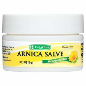 De La Cruz Arnica Salve, Foot Cream for Dry and Cracked Feet and Moisturizing Hand Lotion for Dry Hands, 24 Hour Moisture for Dry and Rough Skin (Trial Size)