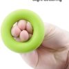 Wisdompro 3 Pack Hand Grip Strengthener Rings, Strength Trainer for Finger, Forearm Exercise, Rock Climbing Gripper Workout - 30, 40 and 50 Lbs - Image 3