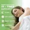 3 Packs Hemp Gummies for Pain and Anxiety Inflammation Relief Extra Strength Stress Focus Calm Vegan Bear Sleep Aid Oil Mood Focus - 240 Counts Candy Made in The USA - Image 3