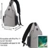 MOSISO Sling Backpack, Multipurpose Crossbody Shoulder Bag Travel Hiking Daypack - Image 3