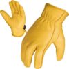 SKYDEER Deerskin Leather Hi-Performance Utility Driver Work Glove, Summer and Winter Gloves for Men and Women - Image 3