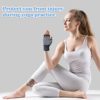 5 Pairs Non Slip Yoga Gloves, Fingerless Yoga Gloves Exercise Gloves Workout Gloves for Women, 5 Colors - Image 6