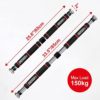ONETWOFIT Pull Up Bar Doorway Chin Up Bar Household Horizontal Bar Home Gym Exercise Fitness (25.6 to 33.5 Inches Adjustable Length) - Image 3
