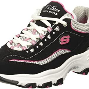 Skechers Women's D'Lites Memory Foam Lace-up Sneaker