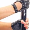 PRIORMAN Pole Dance Gloves, Men's and Women's Fitness Gloves, Fingerless Non-Slip and Non-Injury Sports Gloves，Suitable for Gym Exercise, Fitness, Weightlifting, Pull-ups, Yoga, Rowing - Image 4
