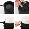 Nuovoware Water Bottle Carrier Bag, Bottle Pouch Holder, Adjustable Shoulder Hand Strap 2 Pocket Sling Neoprene Sleeve Sports Water Bottle Accessories for Men/Women Hiking Travelling Camping, Black - Image 7