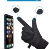 SUOYANA Winter Gloves Touch Screen Gloves Warm Waterproof Windproof Full Palm Non-Slip Lightweight for Women and Men Running,Walking,Cycling,Driving in Cold Weather - Image 3