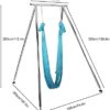 EVTSCAN Yoga Sling Inversion, Indoor Outdoor Aerial Yoga Stand Frame Yoga Body Swing Inversion Stand with Belt - Image 5