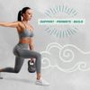 Creatine Monohydrate Powder | Muscle Building Pre Workout Vegan Keto Friendly Micronized & Easily Mixes 300g Tub (60 Serve) Active Creatine by Sunwarrior - Image 2