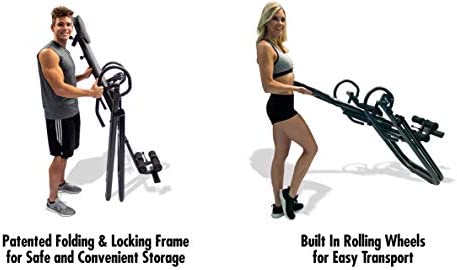 Health Gear HGI 4.0 Patent Pending Deluxe Heat & Vibration Massage Inversion Table, Grey - Image 7