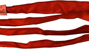 All Material Handling DR516 Endless Round Sling, 16' Length, Vertical Capacity 13200 lb, Choker-10600 lb, Basket-26400 lb, Red