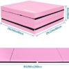 Matladin 8' Folding Gymnastics Gym Exercise Aerobics Mat, 8ft x 2ft x 2in PU Leather Tumbling Mats with Hook & Loop Fastener for Stretching Yoga Cheerleading Martial Arts - Image 7