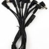 1 to 8 Way Daisy Chain Cable Guitar Effect Pedal Power Supply Splitter Cable Adapter Power Cable Black 1to8 power cords 1to8 power cords 0 - Image 6
