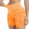 YEOREO Women Seamless Camo Shorts High Waisted Gym Yoga Workout - Image 3