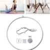 Bazargame 90cm Lyra Hoop,Aerial Hoist Equipment Aerial Hoop Lifting Ring Yoga Ring Dancing Circus Hoop for Home Gym,Tested to Carry a Maximum Load of 350kg/770lbs - Image 4