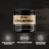 RAW NUTRITION Creatine Monohydrate Powder Unflavored | Micronized Creatine Monohydrate Supplement Helps Workout Performance, Build Muscle & Strength | Creatine for Men & Women, 150g (30 servings) - Image 5