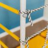 Fitness Kid Transformer Indoor Home Gym, Swedish Wall Playground Set for School and Kids Room with Hanging Ladder, Climbing Rope, Horizontal Bars, Chin up bar with The Grips, Gymnastics Rings - Image 3