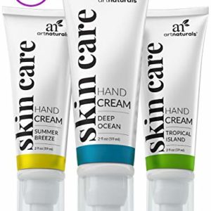 artnaturals Hand Cream Repair Set - (3 x 2 Fl Oz / 60ml) - for Extremely Dry, Cracked and Aging Hands - Retains Moisture and Protects Skin from Working and Aging - Gift Set