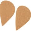 Self Adhesive Shoe Grips, Prevent Falling Anti Slip Shoes Pads Odor Free Firm Wallking Soft Silicone Noise Reduction for High Heels(Khaki) - Image 8